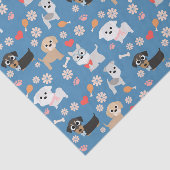 Adorable Welpen Seidenpapier (Ausschnitt)