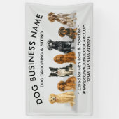 Adorable Welpenrassen Banner (Vertikal)