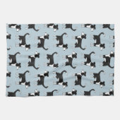 Adorable Welsh Border Collie Sheep Dog Muster Geschirrtuch (Horizontal)