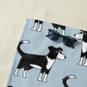 Adorable Welsh Border Collie Sheep Dog Muster Strandtuch (Beispiel)