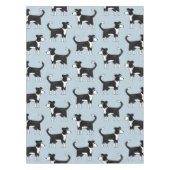 Adorable Welsh Border Collie Sheep Dog Muster Tischdecke (Vorderseite)