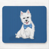 Adorable West Highland White Terrier Mouse Pad Mousepad (Vorne)