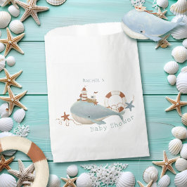 Adorable Whale Baby Dusche Geschenktütchen