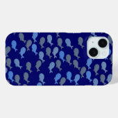 adorable whales pattern Case-Mate iPhone hülle (Rückseite (Horizontal))