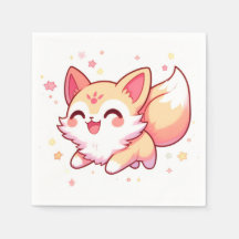 Adorable Whimsical Fox Baby Dusche
