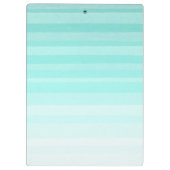 Adorable Winking Emoji Face-Sei immer glücklich Klemmbrett (Rückseite)