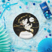 Adorable Wolf Birthday Pappteller (Party)