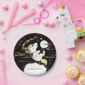 Adorable Wolf Birthday Pappteller (Party)