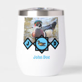 Adorable Wood Duck Name Tag Foto (Vorderseite)