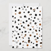 Adorable Woodland Animals Baby Shower Invitation Einladung (Rückseite)