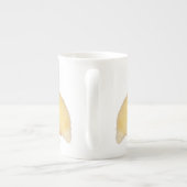 Adorable Yellow and Gray Ducklings Fotografie Porzellantasse (Rückseite)