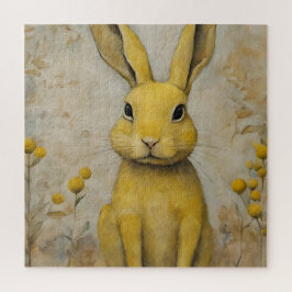 Adorable Yellow Rabbit Puzzle
