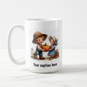 Adorable Young Munchkins in Vintager Kleidung Kaffeetasse