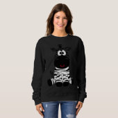 Adorable Zebra Sitting Cute Sweatshirt (Vorne ganz)
