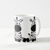 Adorable Zebra Tasse (VorderseiteRechts)