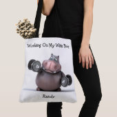 Adorables 3D Hippo Wafting Gewicht Tasche (Von Nahem)