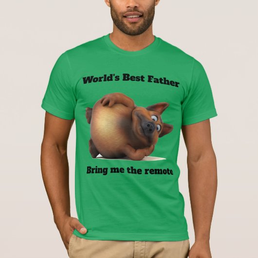 Adorables 3D Universe Funny Dog Lying Down T - Shi T-Shirt (Vorderseite)