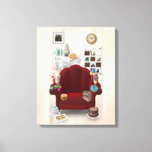 Adorables 3D Universe Lots Leinwanddruck (Vorderseite)