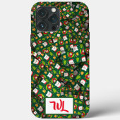 Adorables Christmas [3D] Bären Sweaters and Trees Case-Mate iPhone Hülle (Rückseite)