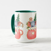 Adorables Christmas Charming Elephant Tasse (Vorderseite Links)