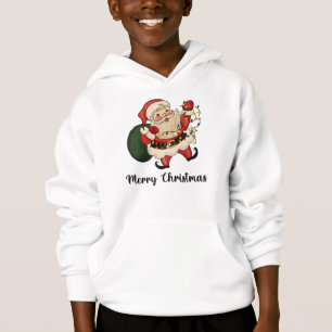 Adorables Christmas Happy Santa Hoodie