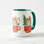 Adorables Christmas Sweet Rentier Tasse (VorderseiteRechts)