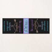 Adorables Funny Quote Namaste da drüben Yogamatte (Vorderseite (Horizontal))