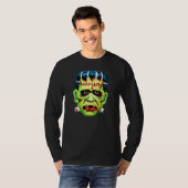 Adorables Green Monster Mask T - Shirt (Vorne ganz)