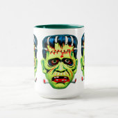 Adorables Green Monster Mask Tasse (Zentrum)