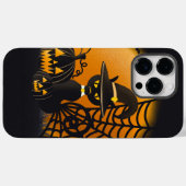 Adorables Halloween Cat and Pumpkin Case-Mate iPhone Hülle (Rückseite (Horizontal))