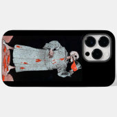 Adorables Halloween Skelett Trinken Blut Case-Mate iPhone Hülle (Rückseite (Horizontal))