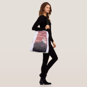 Adorables Hübsches Gebirge Tragetaschen Mit Langen Trägern (Am Model)