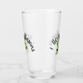 Adorables Llama Liebe I Liebe Llamas Green Glas (Links)