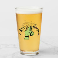 Adorables Llama Liebe I Liebe Llamas Green