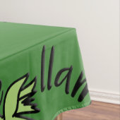 Adorables Llama Liebe I Llove Llamas Green Tischdecke (Beispiel)