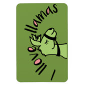 Adorables Llama Liebe I Llove Llamas Magnet (Vertikal)