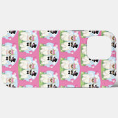 Adorables Llama Liebe Niedlich Llama Couple Pink Case-Mate iPhone Hülle (Rückseite (Horizontal))