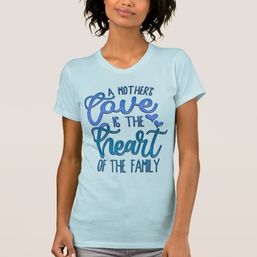 Adorables Mother Day Mother's Liebe T-Shirt (Vorderseite)