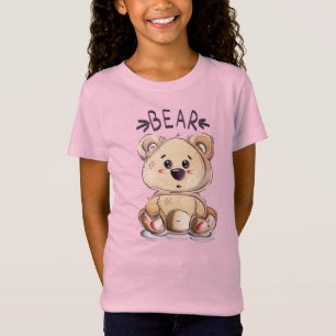 Adorables Niedliches 3D-Teddybären T-Shirt