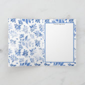 Adorables Niedliches Löwenbaby-Dusche oder Geburts Karte (Innenseite)