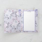 Adorables sind für meinen Bluttyp Kaffee Karte (Innenseite)