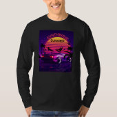 Adorables Synthwave Vaporwave Retro 80er T - Shirt (Vorderseite)