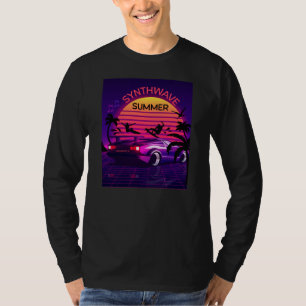 Adorables Synthwave Vaporwave Retro 80er T - Shirt