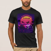 Adorables Synthwave Vaporwave Retro 80er T - Shirt (Vorderseite)