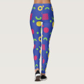 Adorables Synthwave/Vaporwave Style Yoga Leggings (Rückseite)