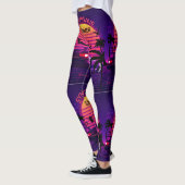 Adorables Synthwave/Vaporwave Style Yoga Leggings (Links)