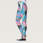 Adorables Synthwave/Vaporwave Style Yoga Leggings (Links)