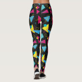 Adorables Synthwave/Vaporwave Style Yoga Leggings (Rückseite)