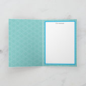 Adorables Unicornique Kätzchen "Be Unicornique" Karte (Innenseite)