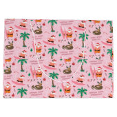 Adorables Weihnachten Große Geschenktüte (Rückseite)